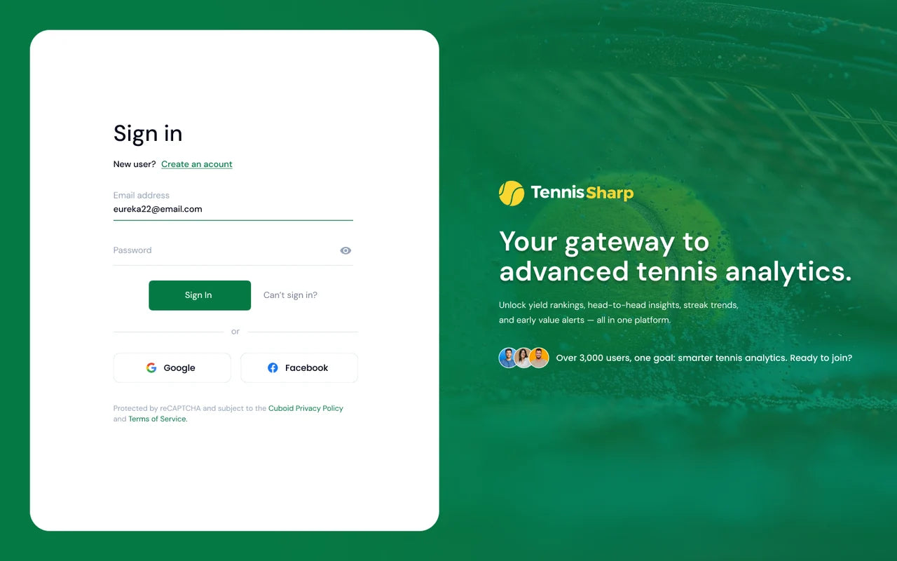 TENNIS SHARP